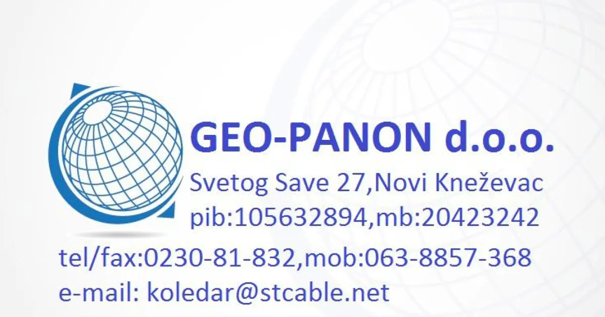 GEO-PANON DOO